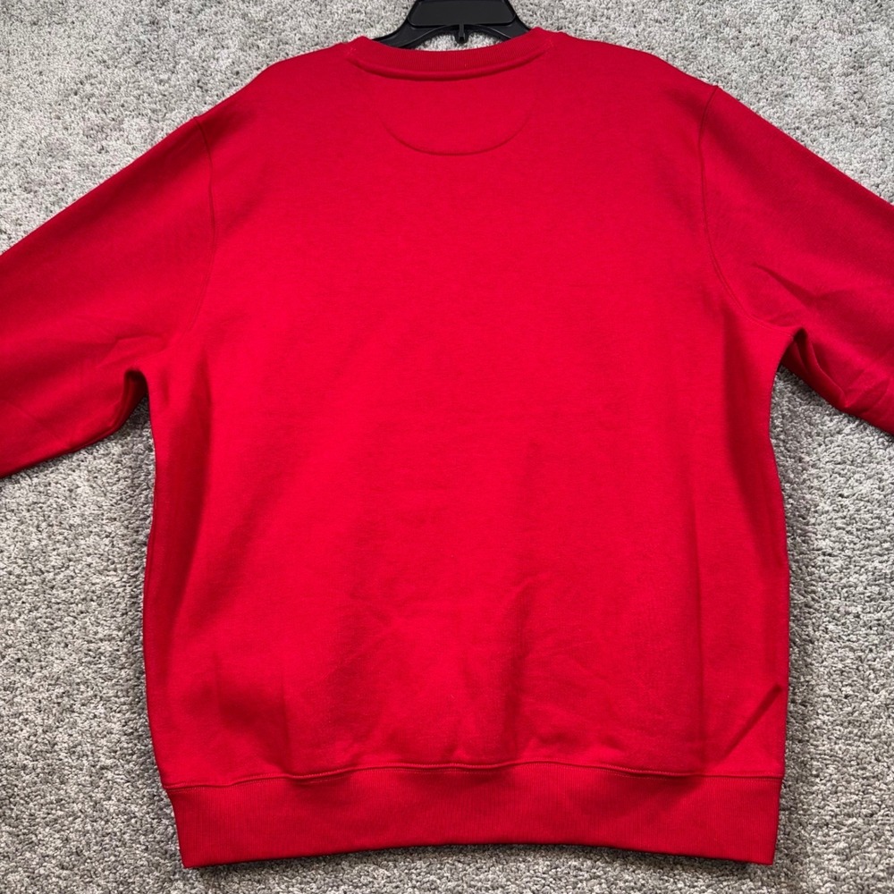 Kansas City Chiefs Antigua Super Bowl LIX Victory Crewneck Sweatshirt Mens L NEW - Picture 8 of 9